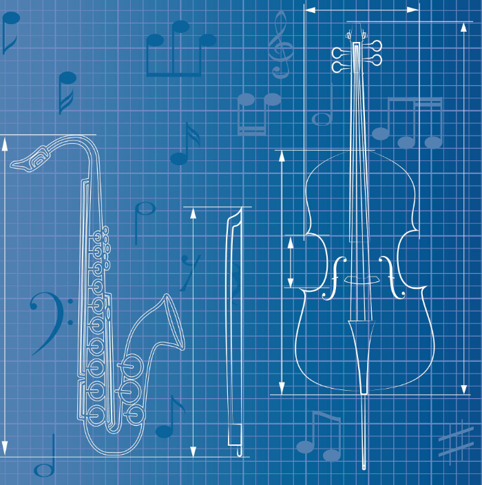 절대음악의 구조 비유 그림