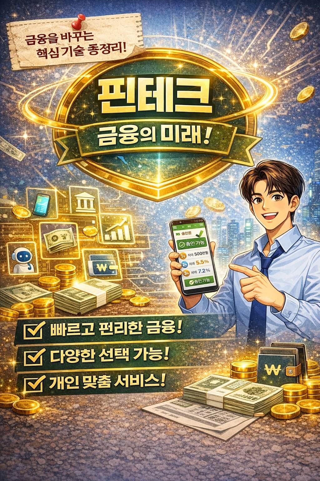 핀테크란 무엇인가, 금융을 바꾸는 핵심 기술 총정리