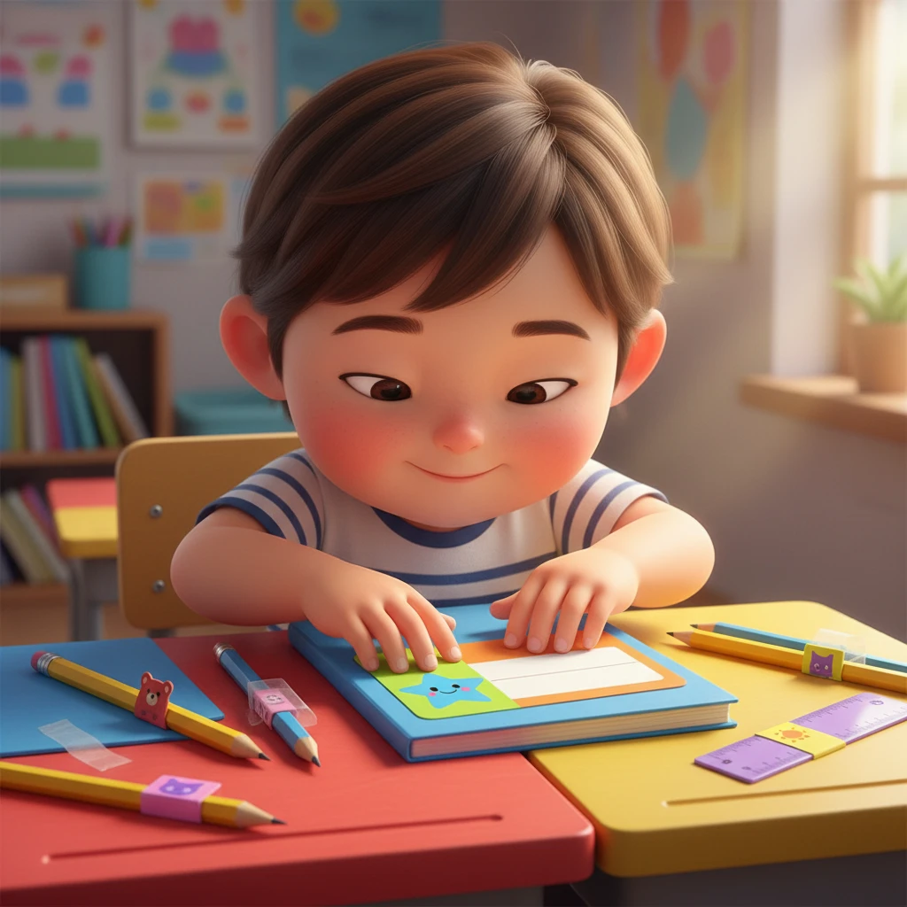 초등학교 1학년 필수 준비물과 이름표..