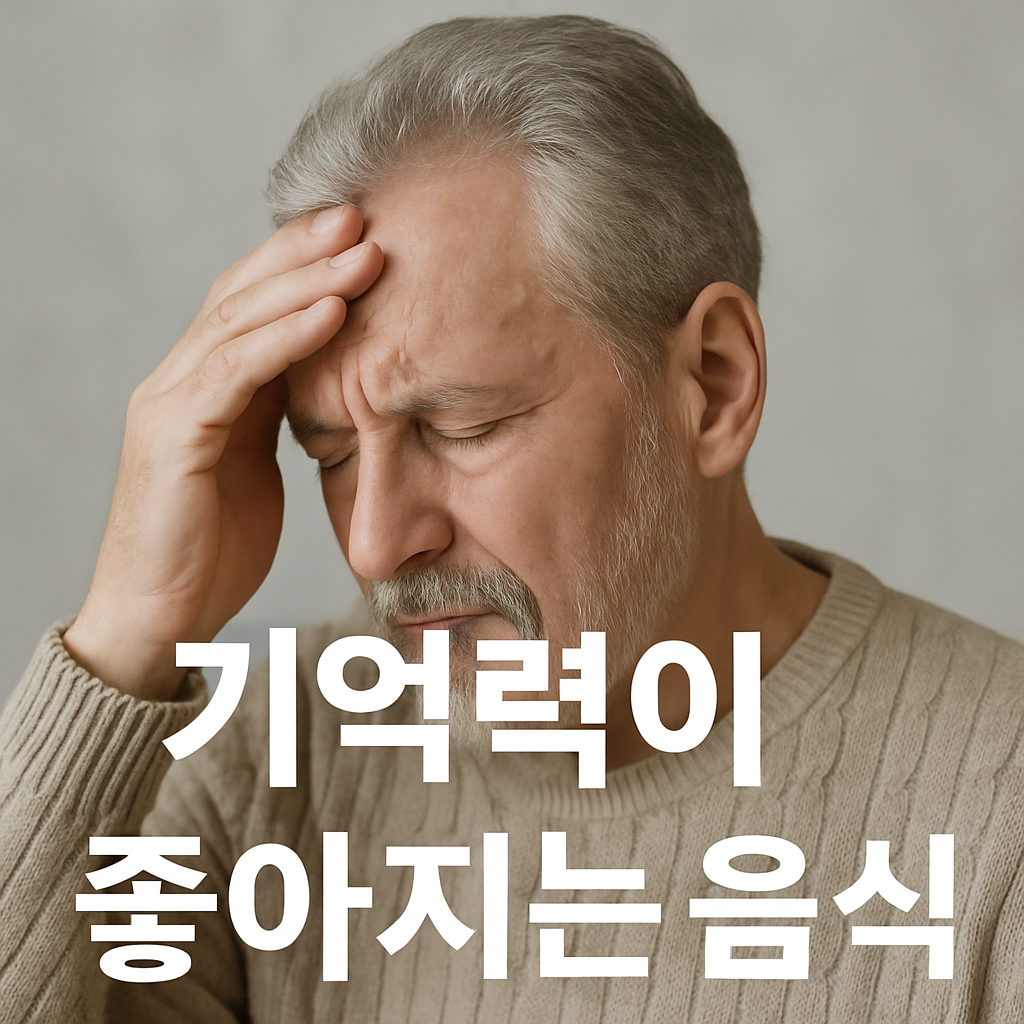 기억력이 좋아지는 음식