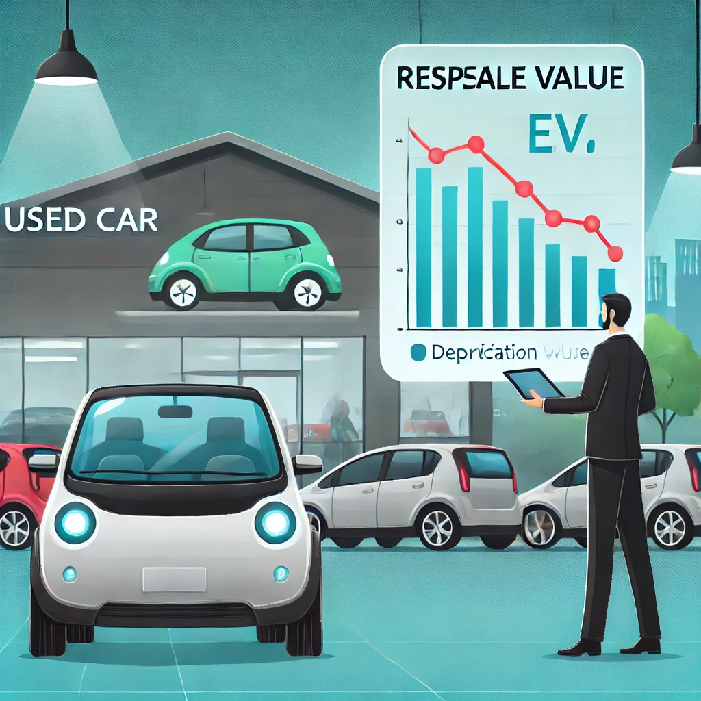 전기 중고차 감가 관련 이미지