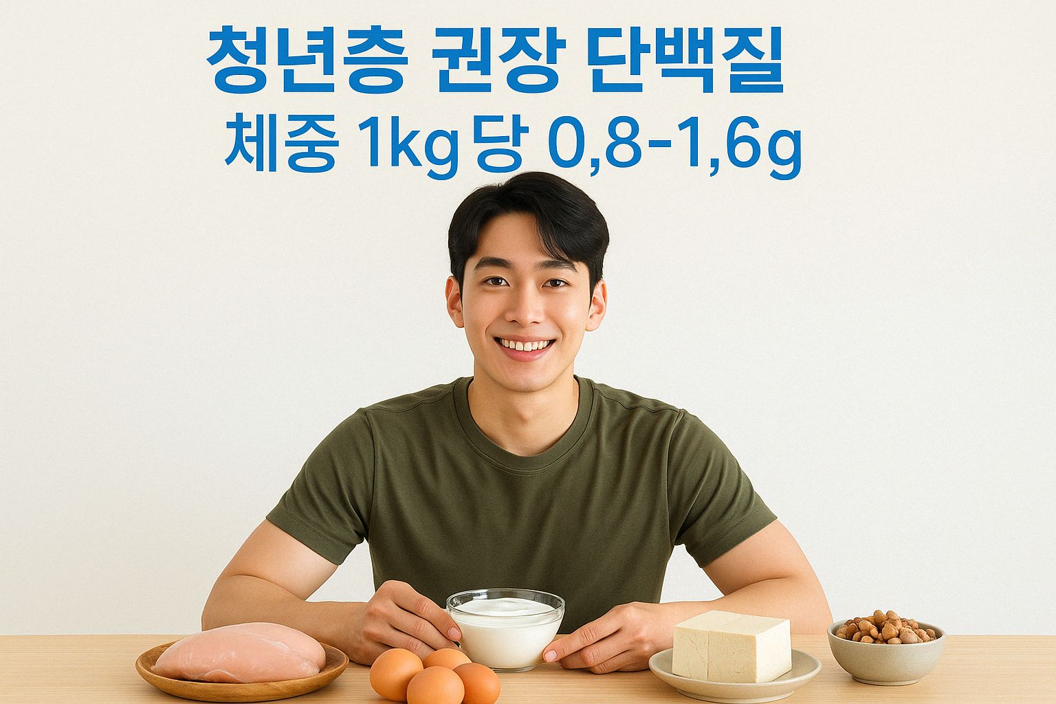 청년기 단백질 섭취 가이드