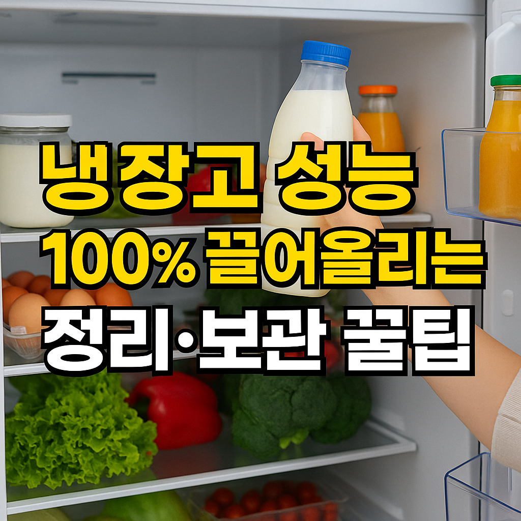 정리&middot;보관 꿀팁