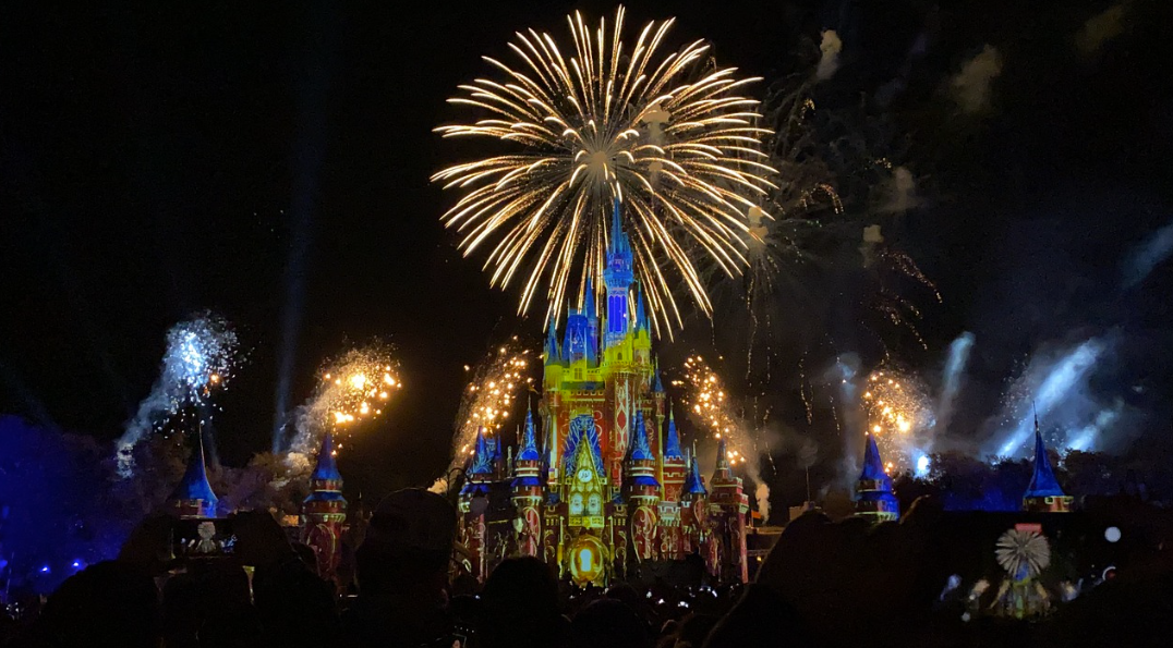 국내 놀이공원 비교 - 놀이공원 불꽃놀이