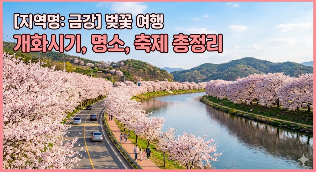 금강 벚꽃 명소