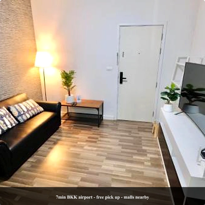 7min BKK airport - free pick up - malls nearby_2