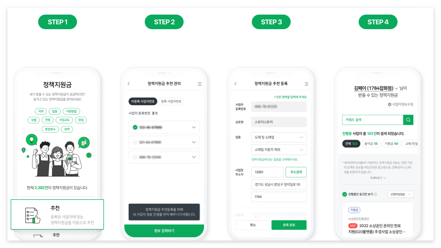 소상공인 정책지원금