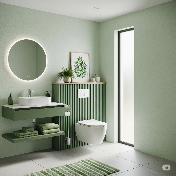 깨끗한 화장실 이미지