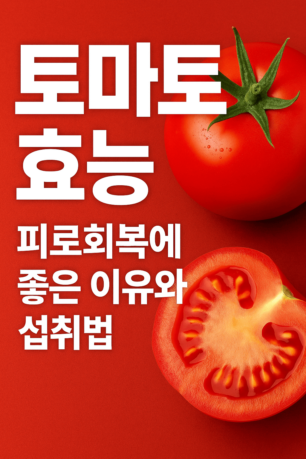 토마토 효능 사진 이미지