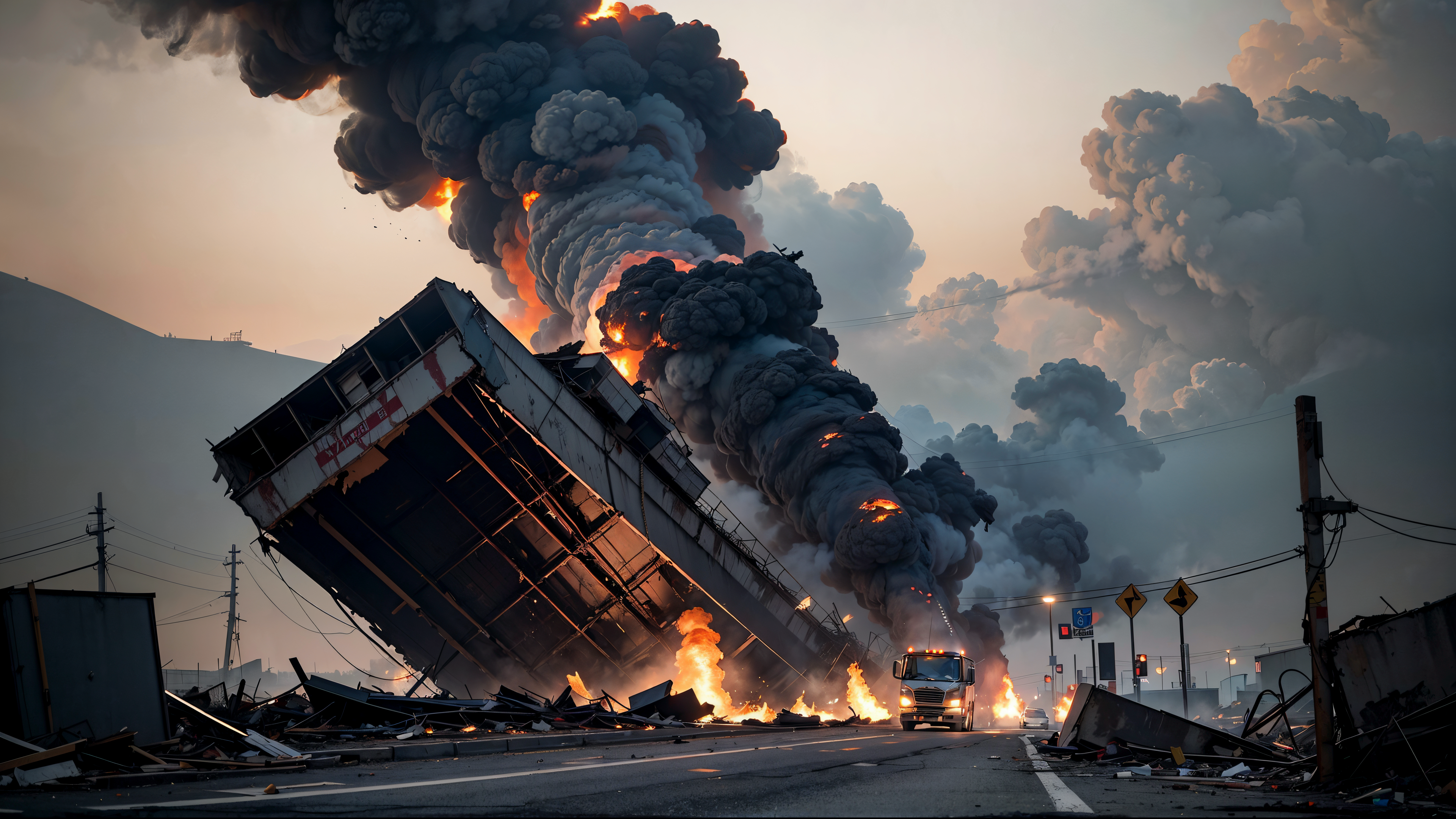 AI 실사 - 도시 전쟁