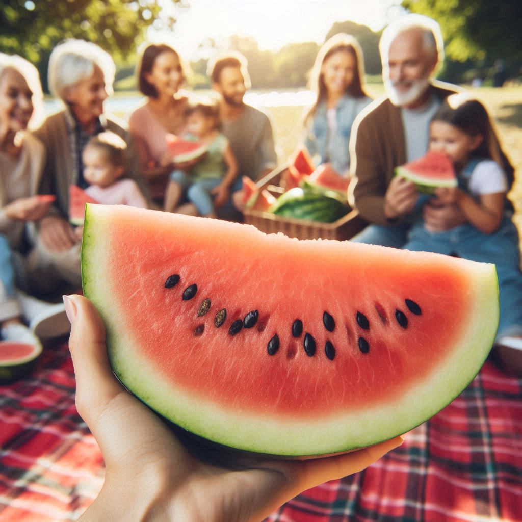 수박 먹는 사람들