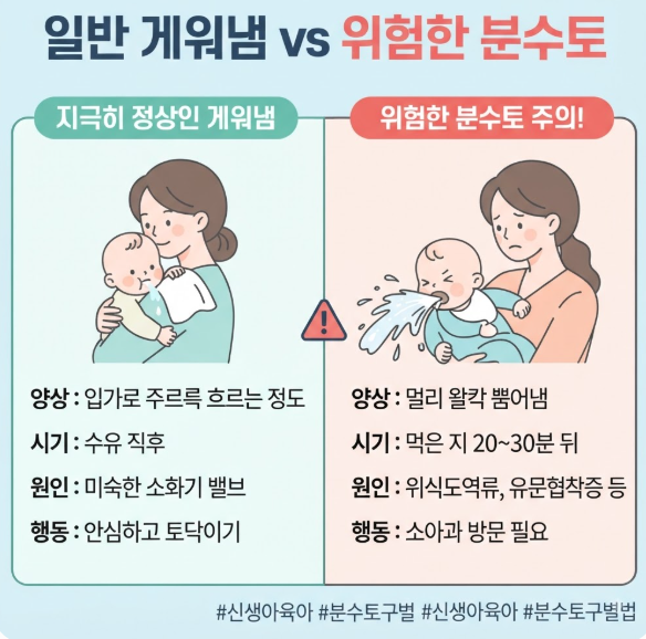신생아분수토원인