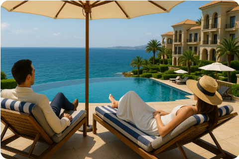 럭셔리 여행 사진