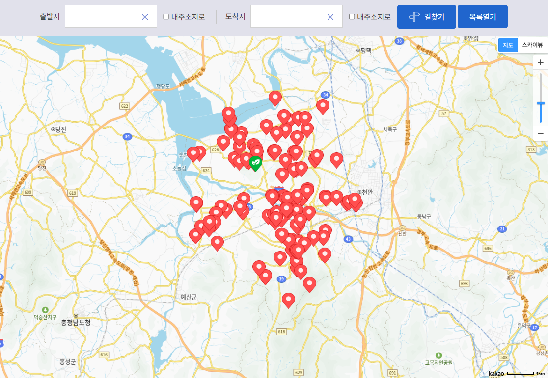 영인산 자연휴양림 예약 수영장 캠핑장 데크 숙박 시설