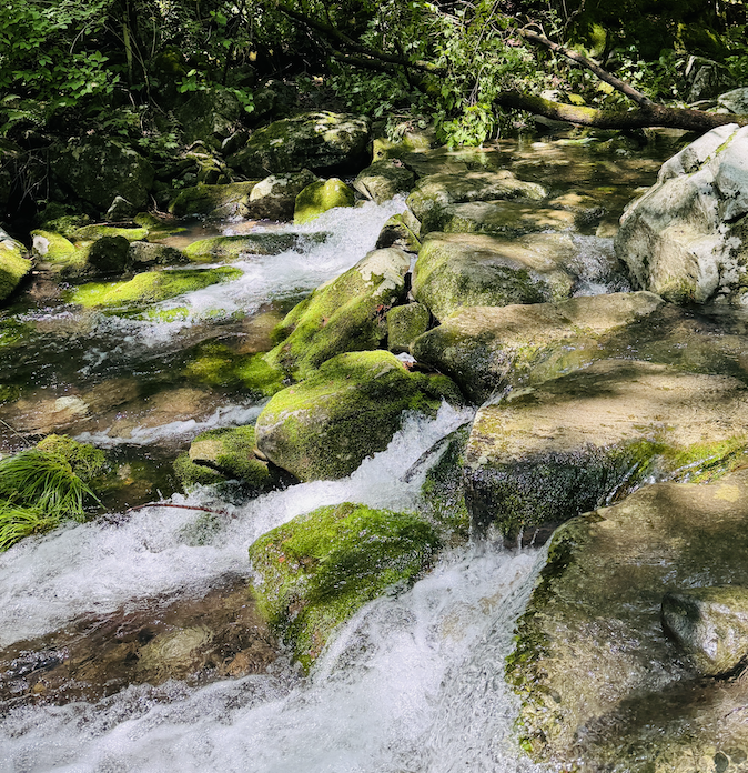 강원도 방태산 자락 계곡