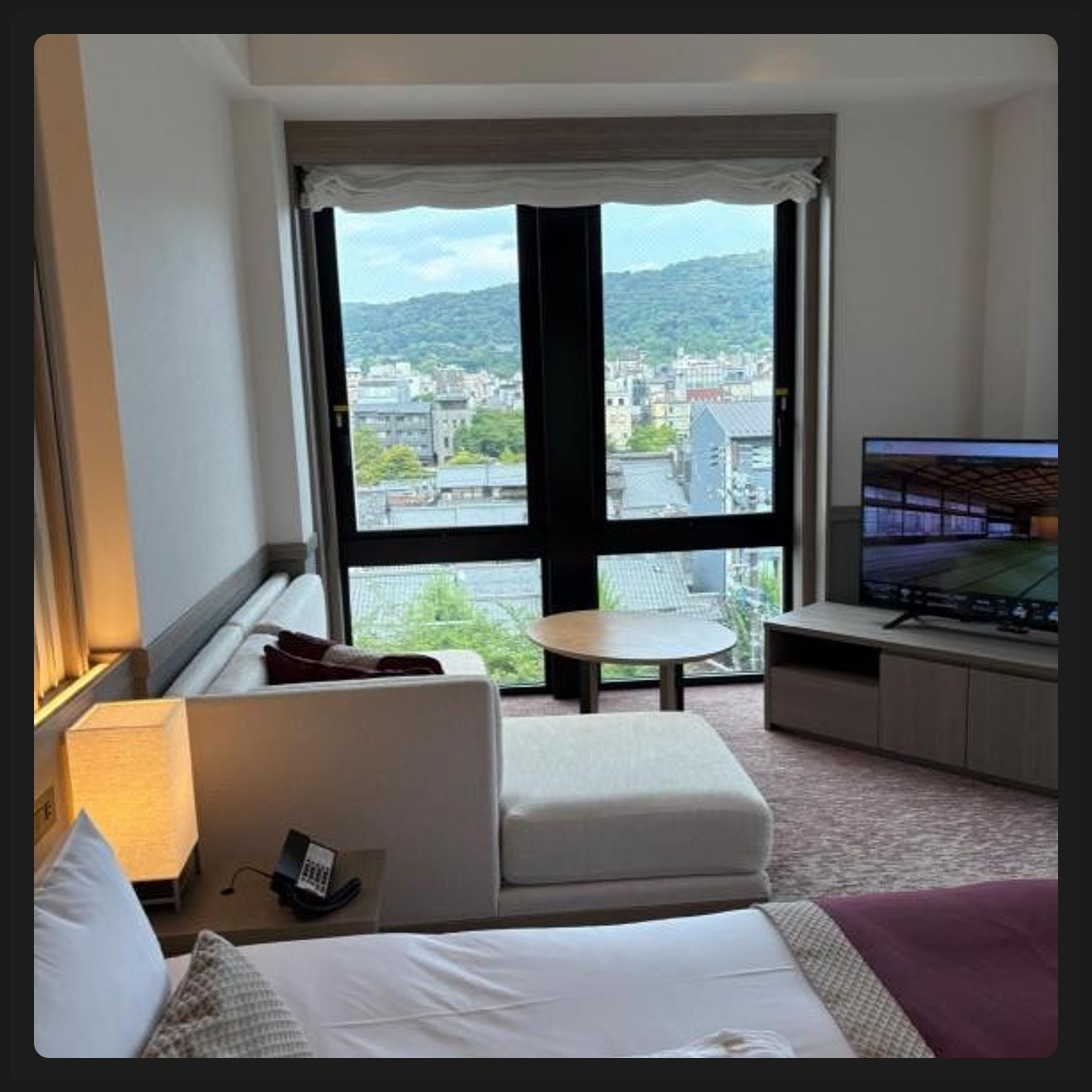 더 게이트 호텔 교토 다카세가와 바이 훌릭 객실 전경