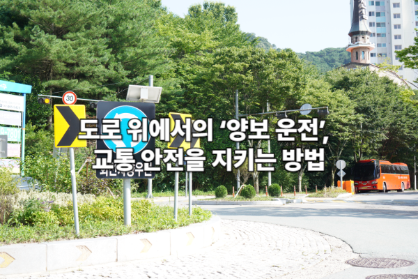 도로 위에서의 &lsquo;양보 운전&rsquo;, 교통 안전을 지키는 방법