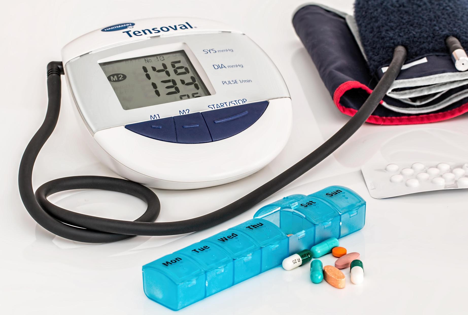 건강검진을 위한 혈압계