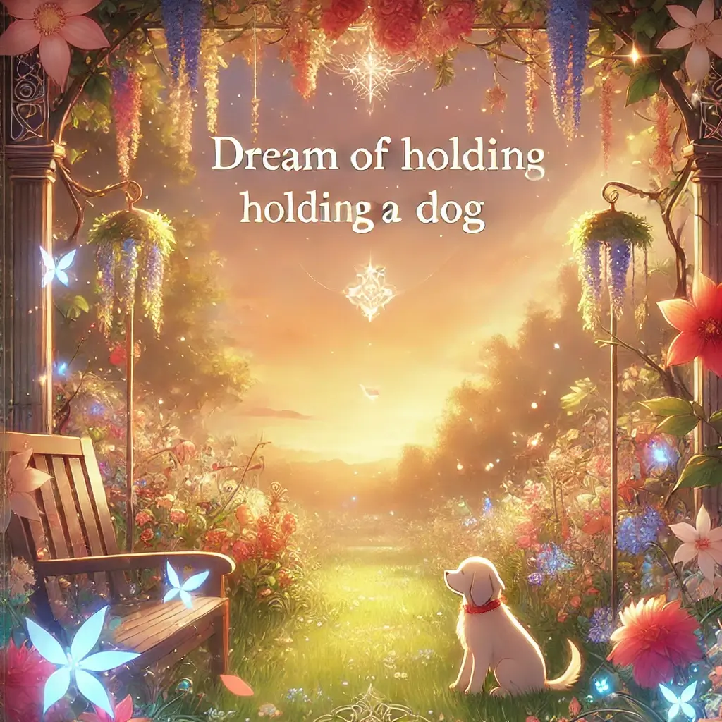 강아지 안는 꿈 해몽