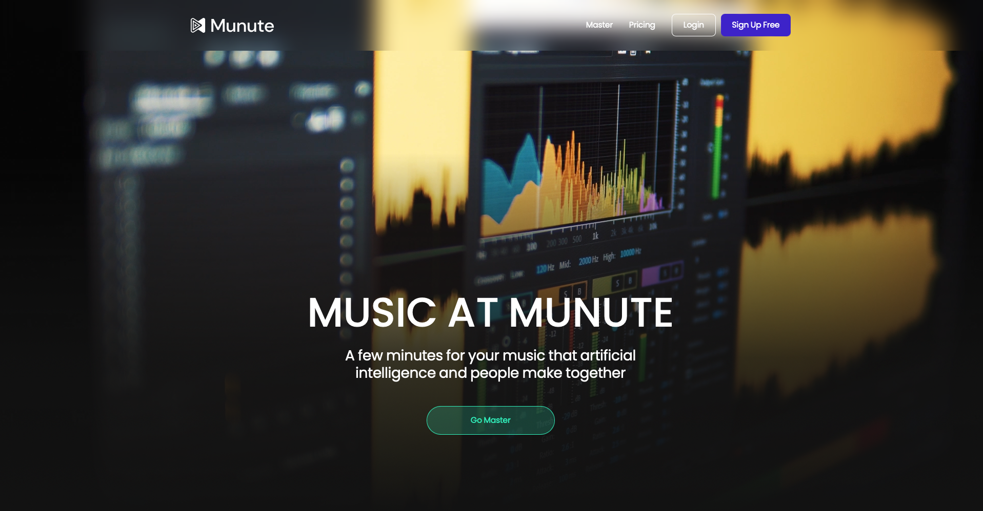 Munute 메인화면