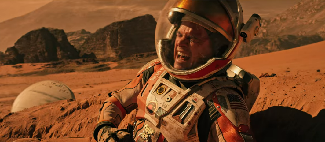 홀로 화성에 남겨진 와트니