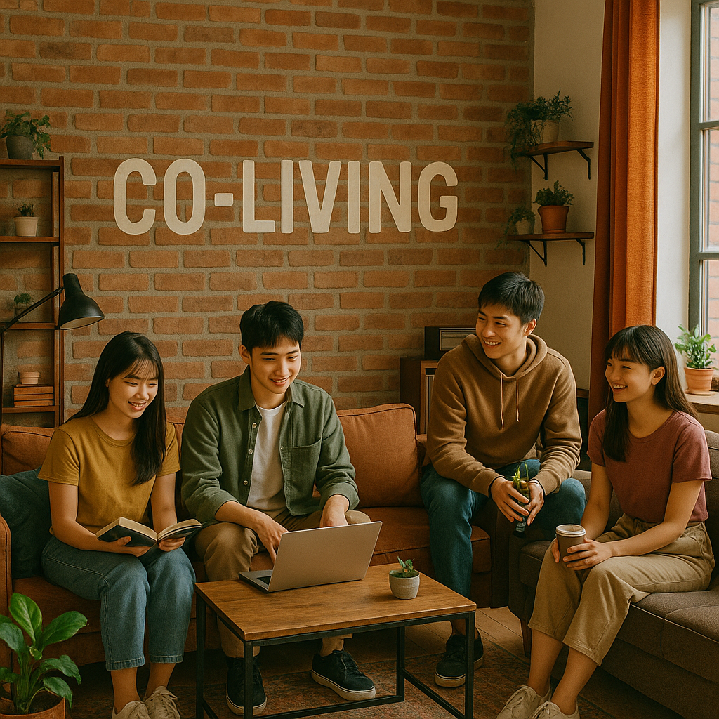 Co-living 하우스 이미지