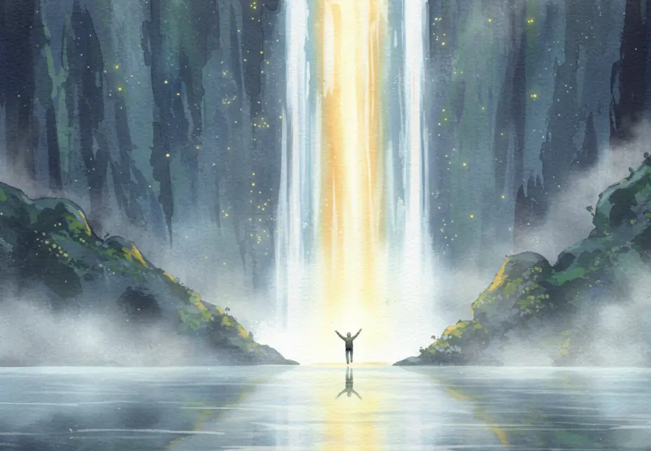 폭포가 쏟아지는 꿈 해몽