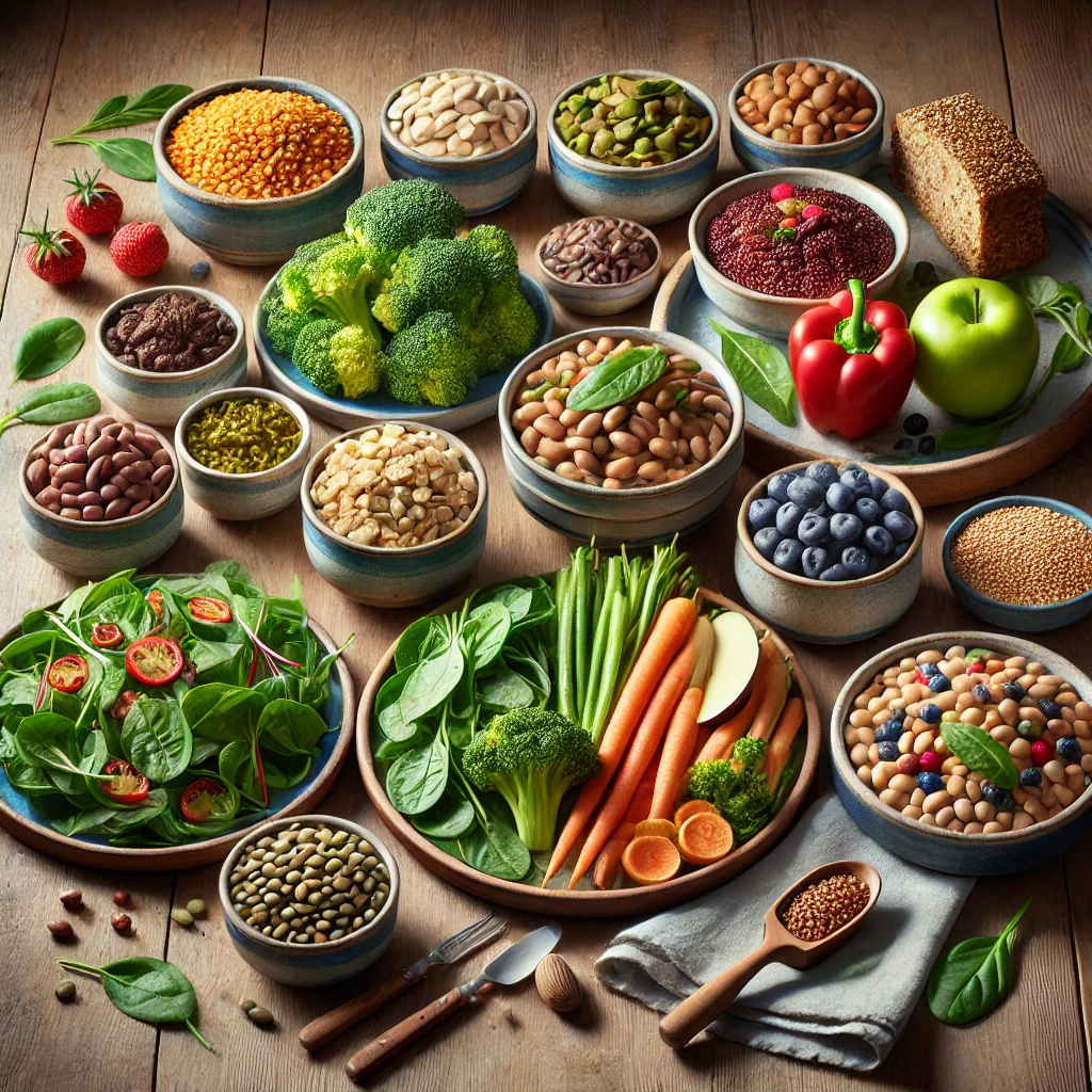 건강한 혈당 관리를 위한 당뇨 식단 추천 식이섬유 야채들 