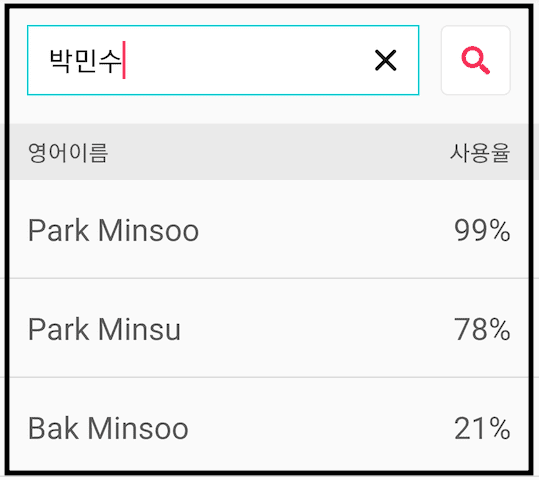 영어이름 변환 방법 (PC 및 모바일)