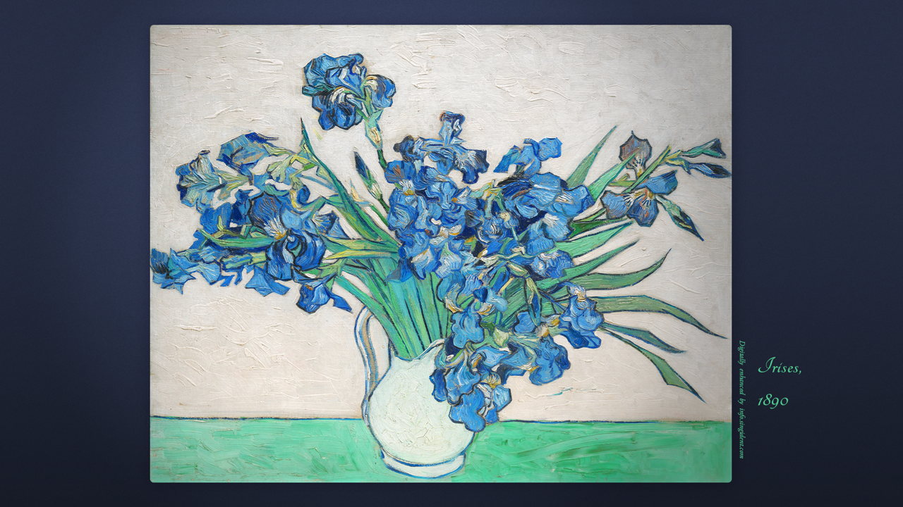 05 고흐 아이리스 C - Vincent van Gogh 빈센트 반 고흐 배경화면