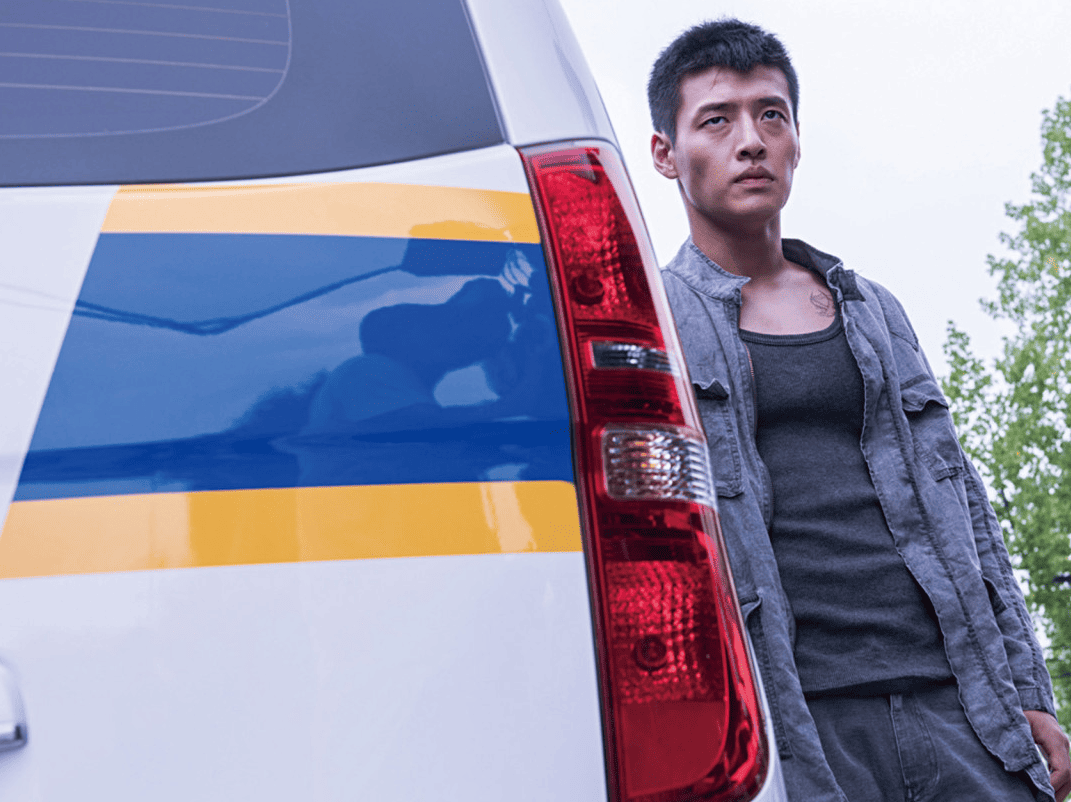 영화 속 체포 장면