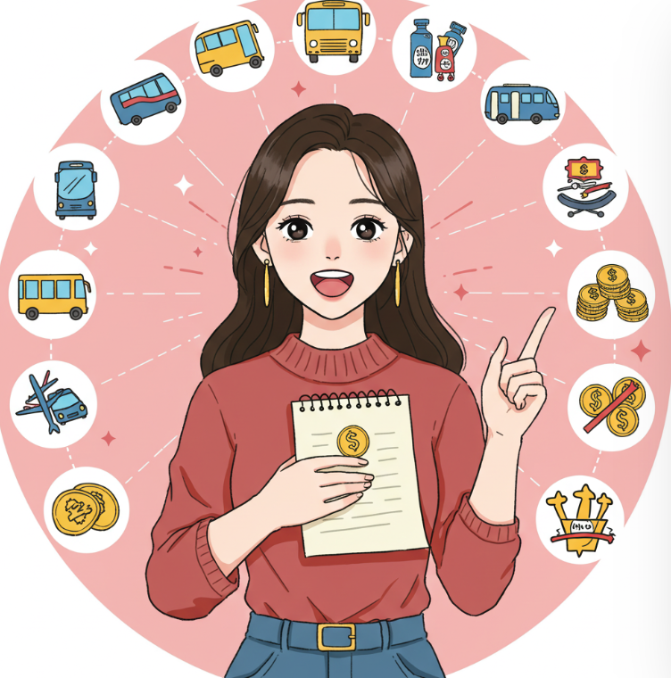 교통비 절약 꿀팁 모음