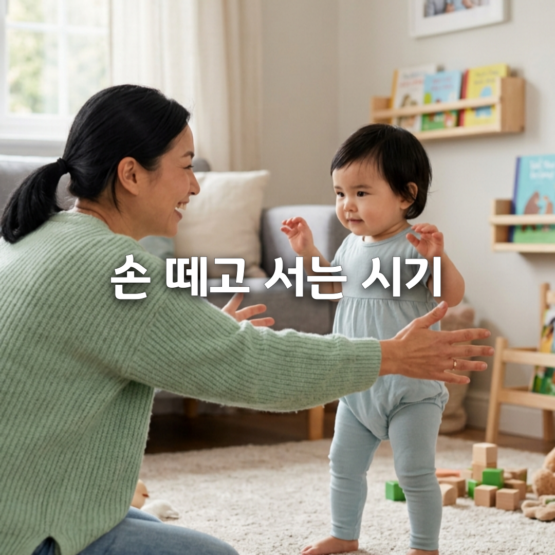 아기 혼자 서는 시기🦵 몇 개월부터 가능할까 안전한 연습 방법 총정리