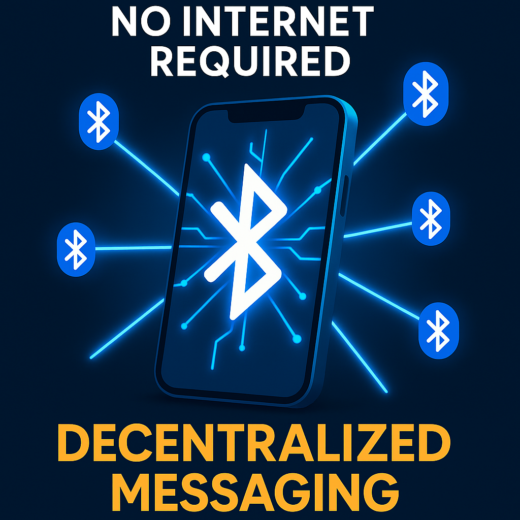 비트챗 블루투스 메쉬 메신저 썸네일 - 인터넷 없는 탈중앙화 메시징
