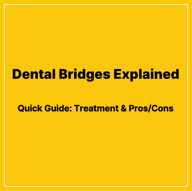 Dental Bridge Thumbnail Text