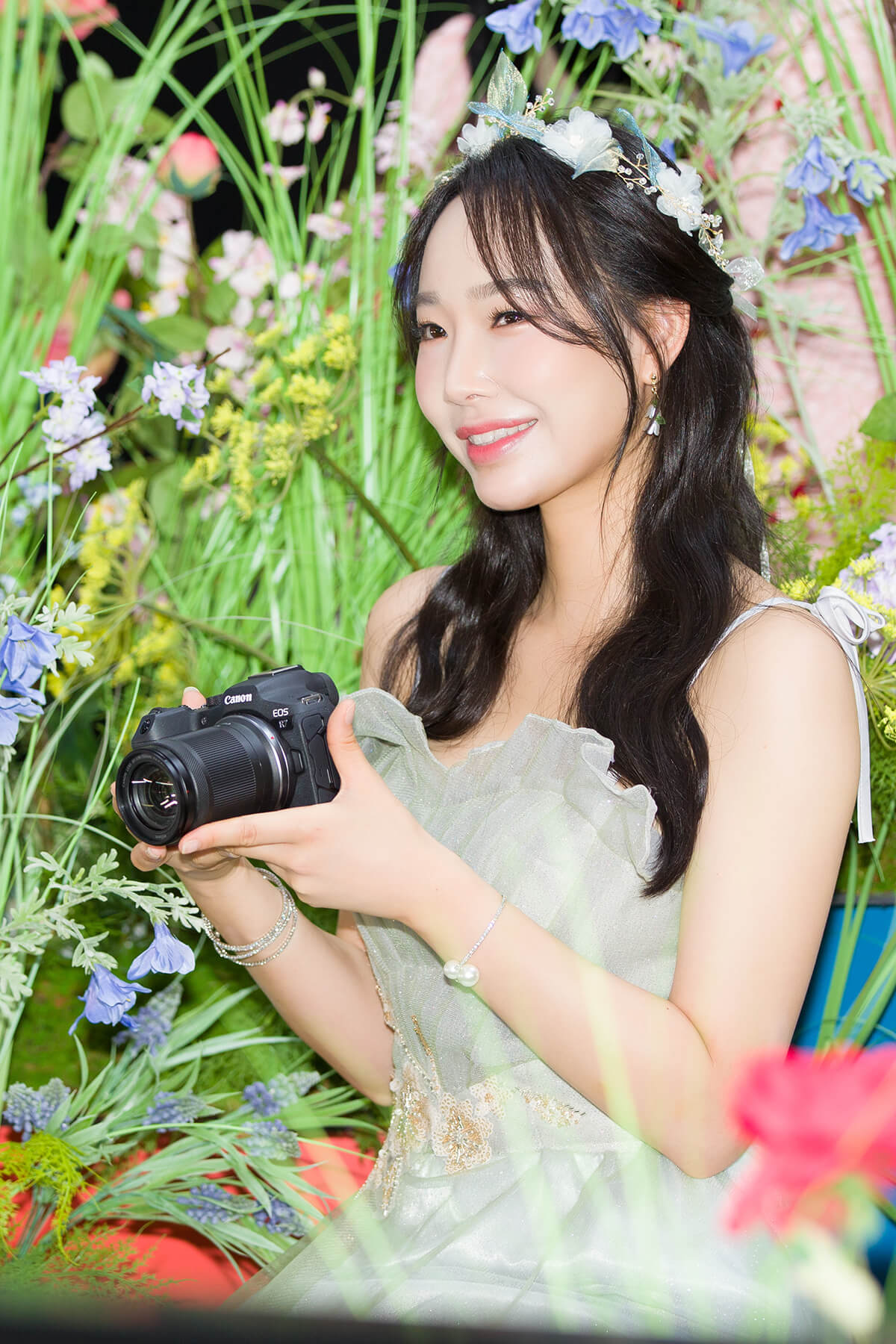 P&I 2022 캐논 부스 모델 김다나