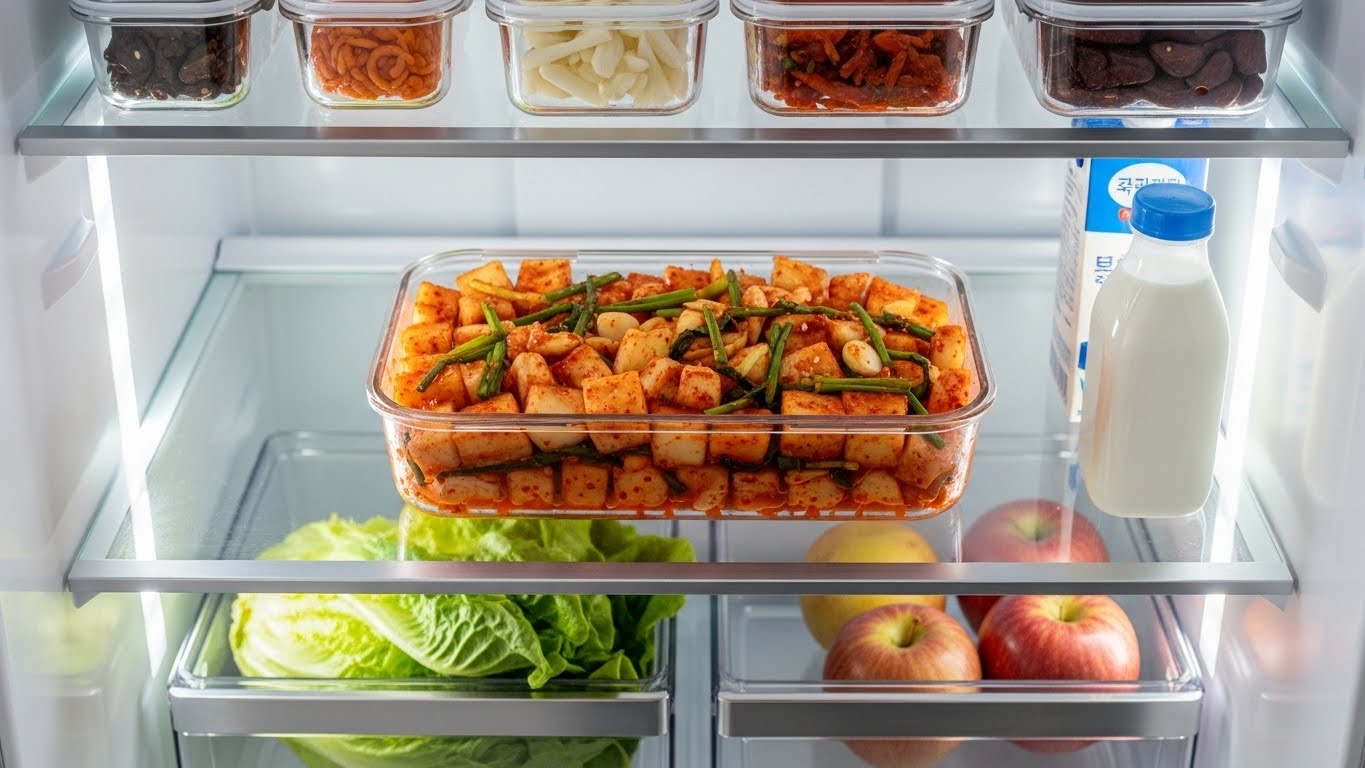 깍두기 맛있게 담는법