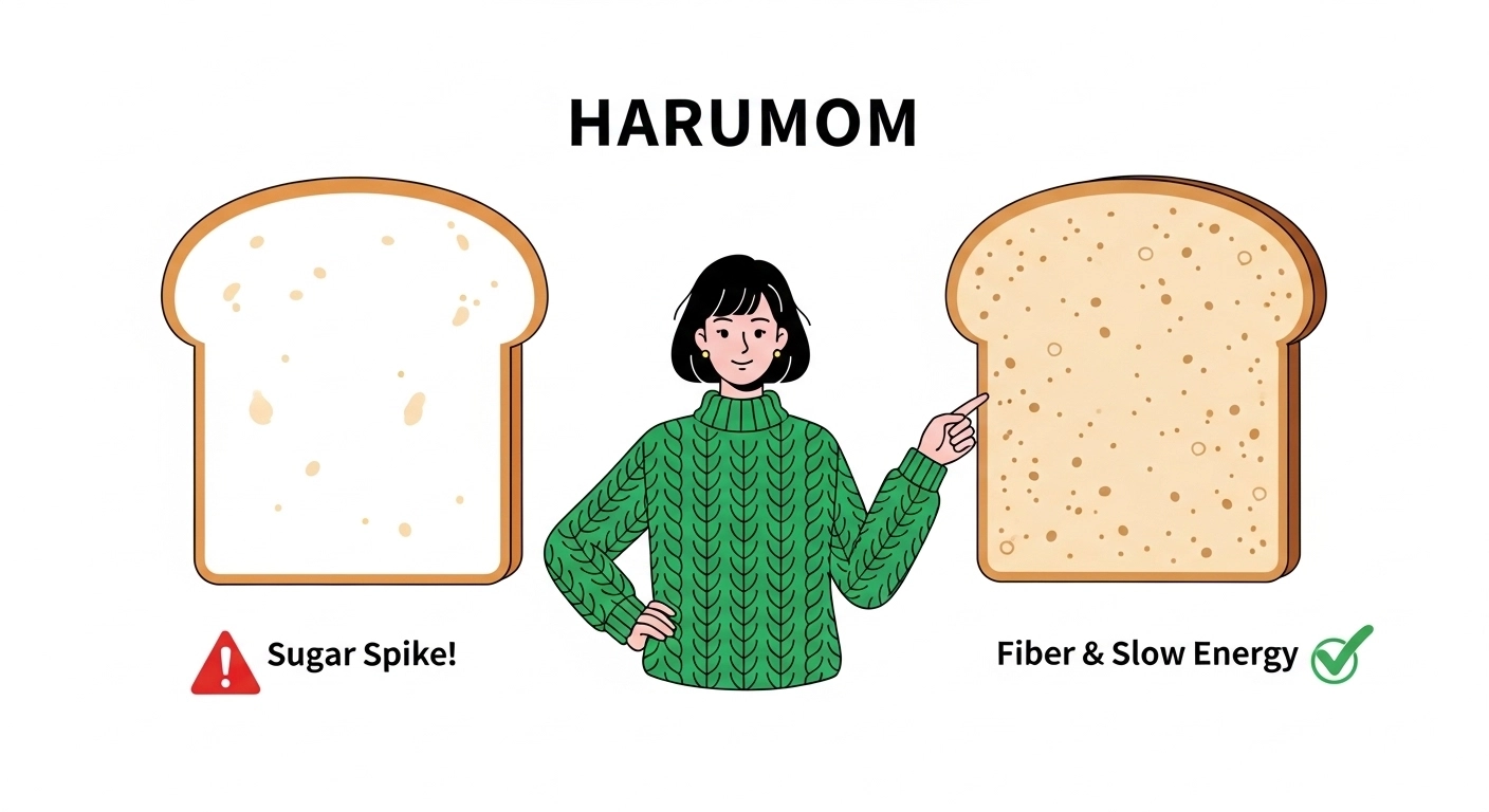 "빵순이인데 왜 살이 안 찌지?" 365일 날씬한 사람들의 '현실 식단' 비밀 (통곡물/미역/묵은지)