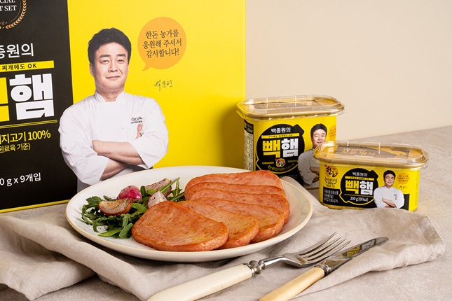 지난 2월 더본코리아가 출시한 빽햄 선물세트.