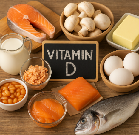 비타민D가 많이 함유된 식품