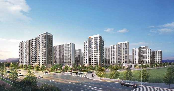 이편한세상 대장 퍼스티움(부천대장지구 A-6) 단지 조경 이미지