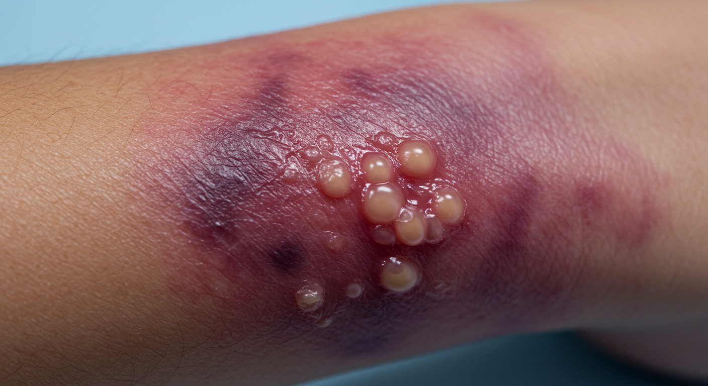 바닷물 접촉 후 통증&middot;붓기? 즉시 병원 방문하세요!