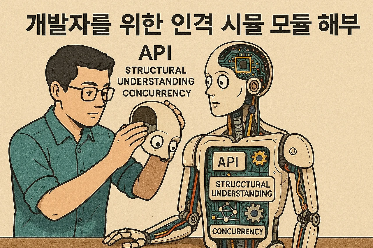 개발자를 위한 인격 시뮬 모듈 해부 (API, 구조이해, 동시성) 관련 이미지