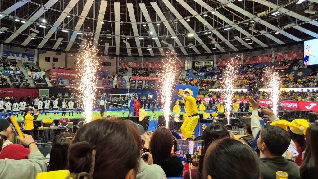 크리스마스 수원 현대건설 수원 실내체육관