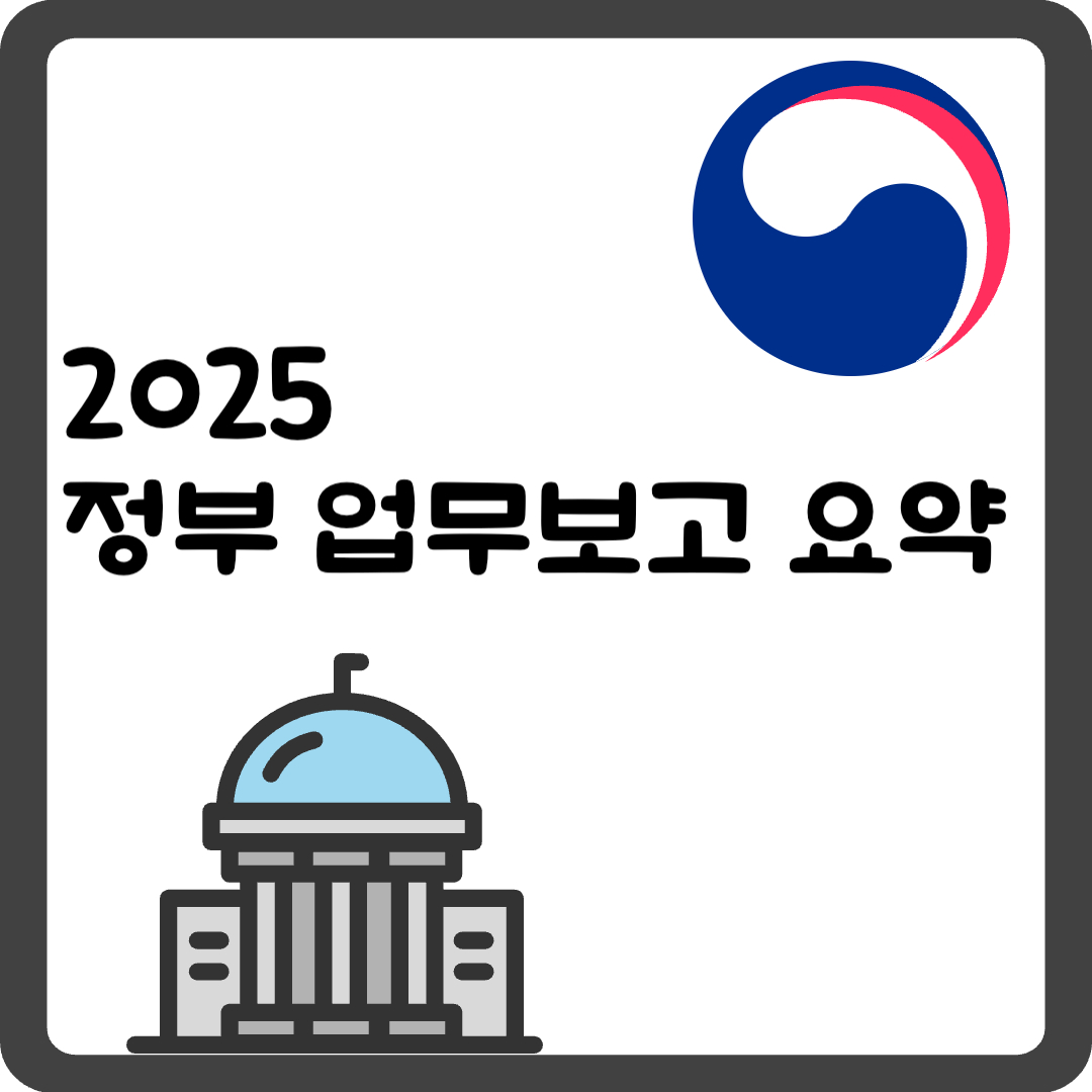 2025 정부 업무보고 요약