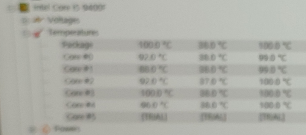 CPU 온도 과열 100도