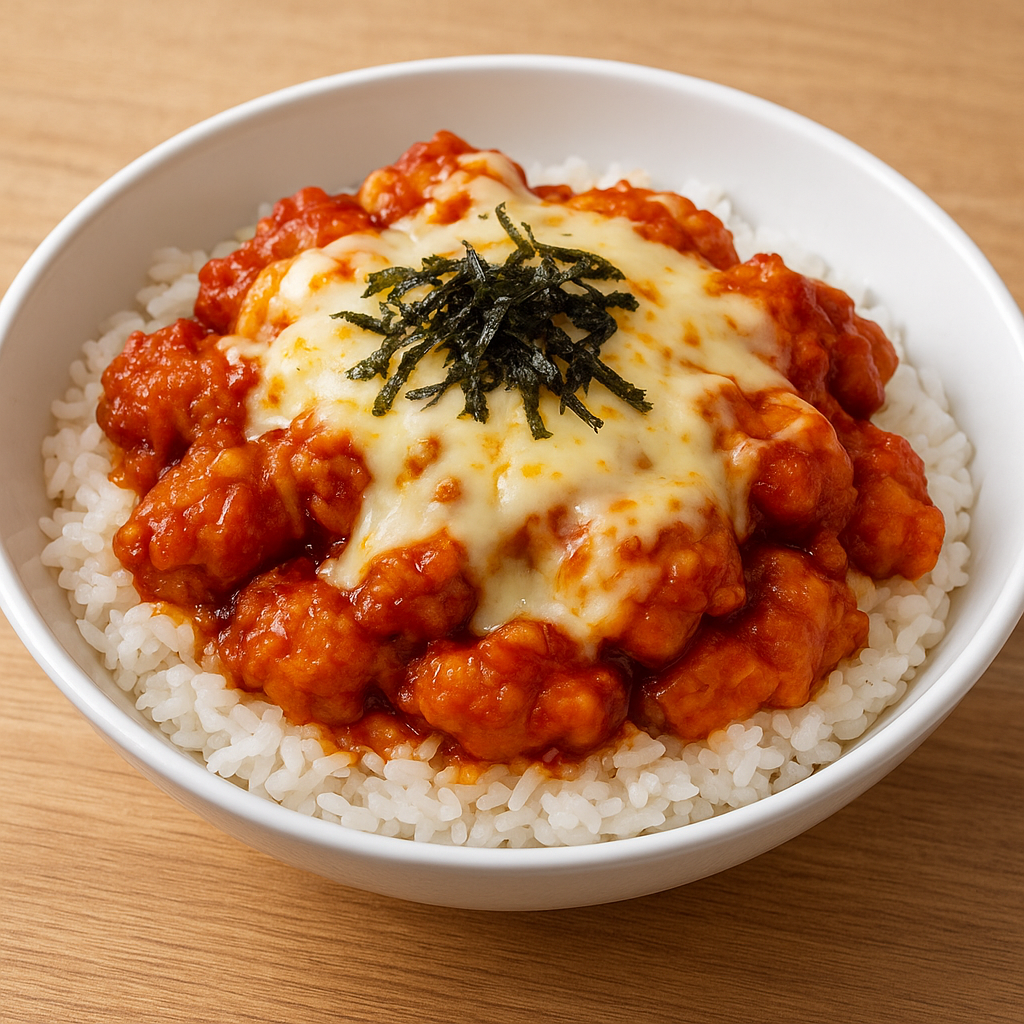 바쁜 직장인을 위한 편의점 초간단 별미, 치즈불닭 치킨 덮밥