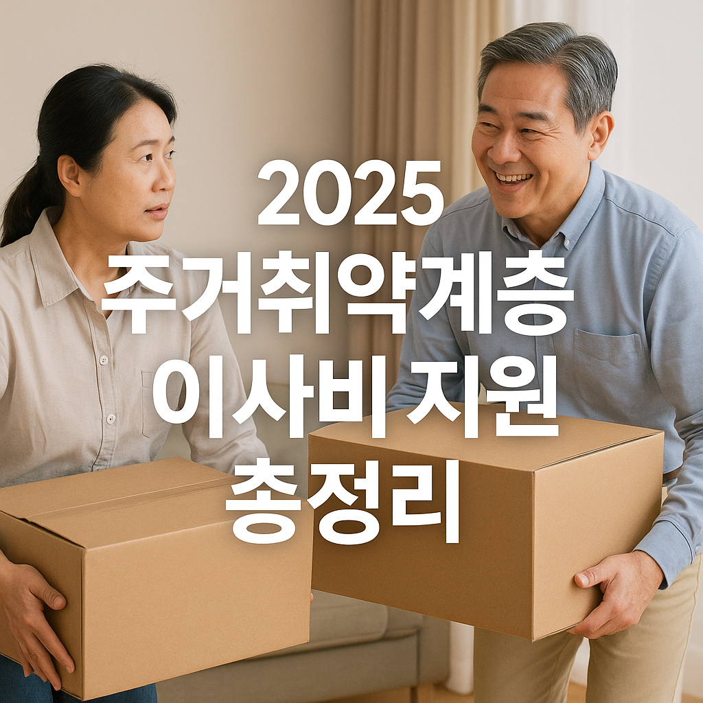 주거취약계층 이사비 지원