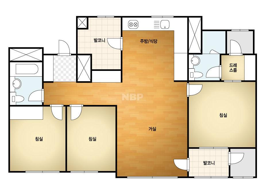 풍무푸르지오 59A 타입