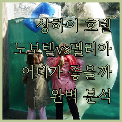 상하이 호텔 완벽 분석 노보텔 클로버..